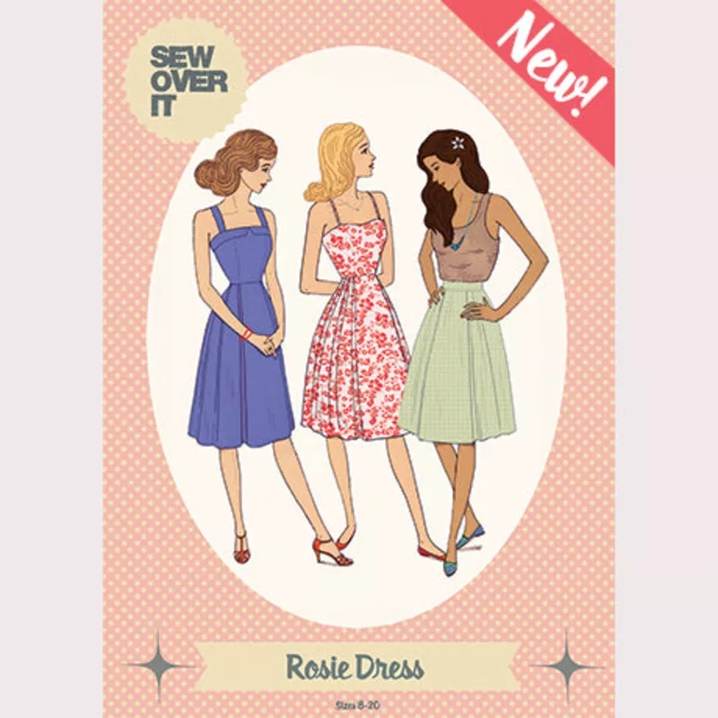 Sew Over It – Rosie Dress Sewing Pattern
