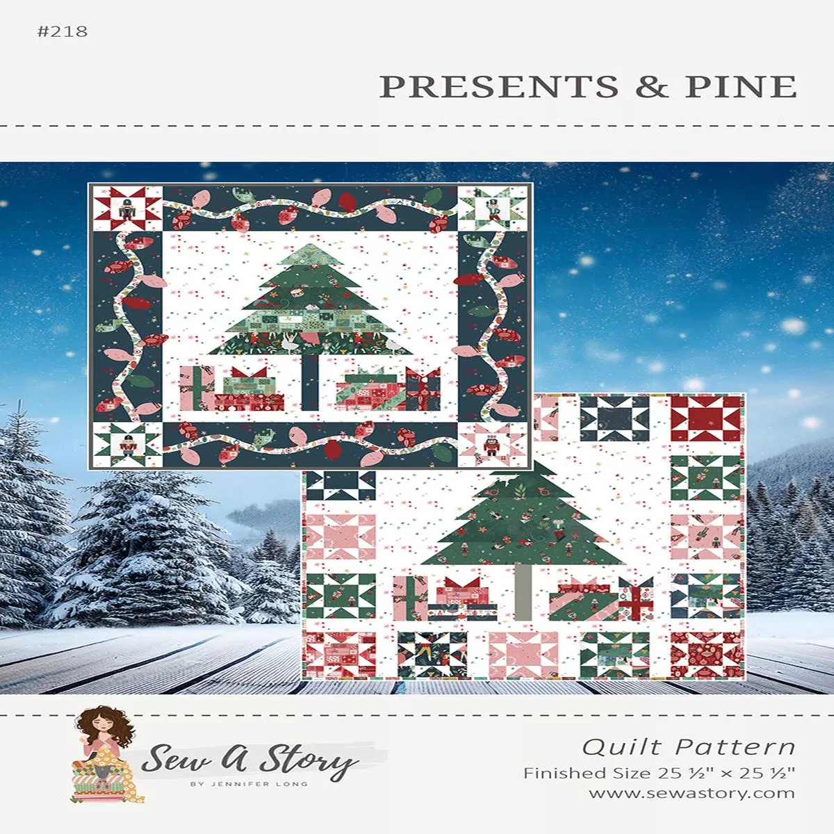 Sew a Story Presents & Pine Quilt Pattern P177-PRESENTSPINE