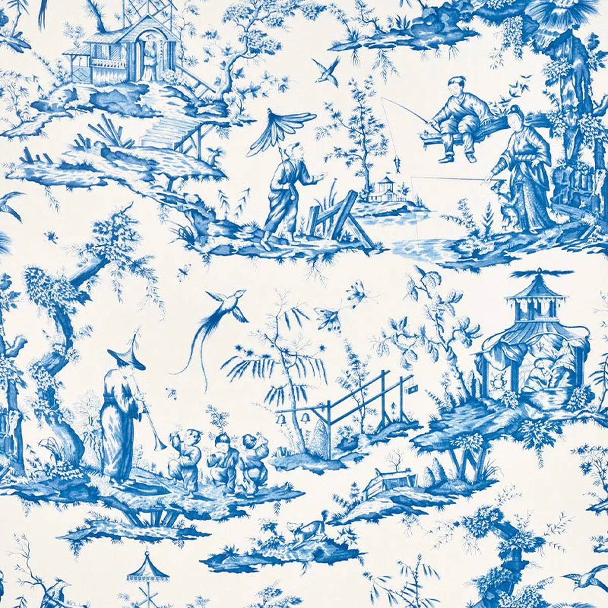 shengyou-toile-blue-fabric Shengyou Toile Blue Fabric