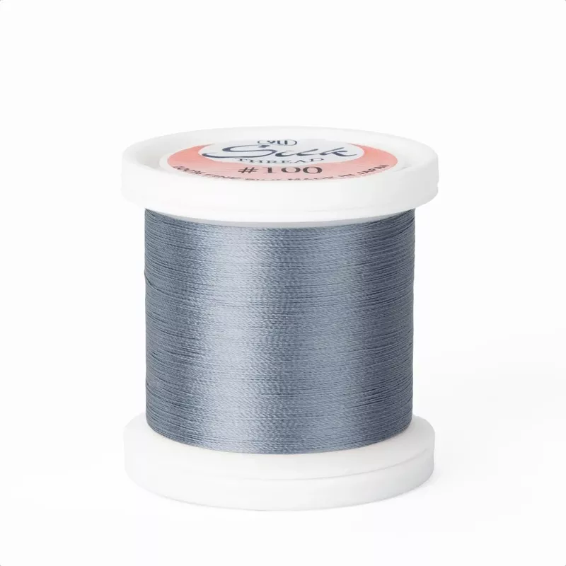 silk-100-225-slate-blue-spool Silk #100 – 225 Slate Blue Spool