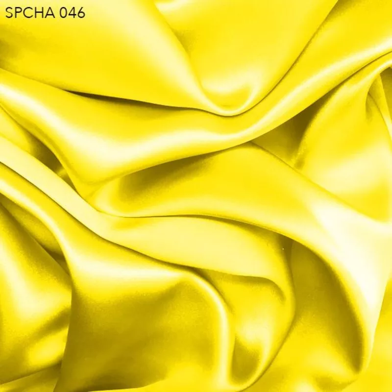 Silk Charmeuse – Blazing Yellow