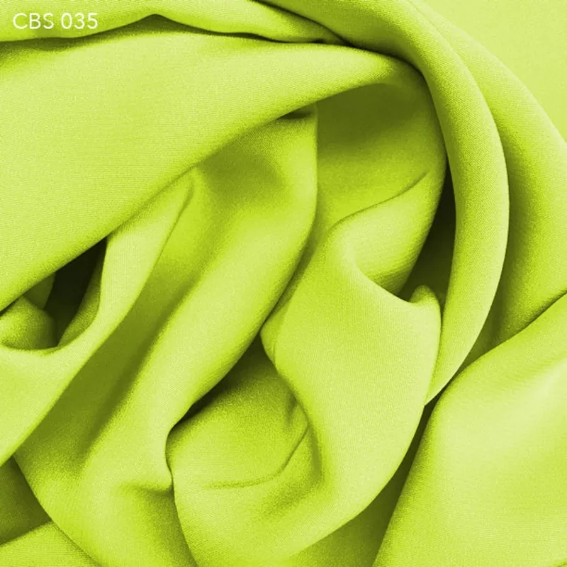silk-crepe-back-satin-yellow-green Silk Crepe Back Satin – Yellow Green
