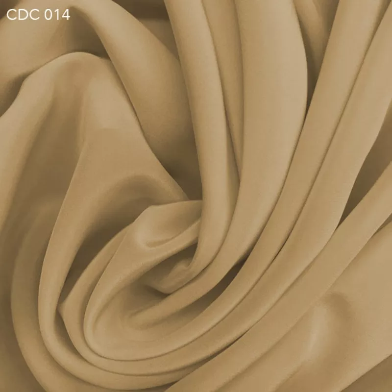 Silk Crepe de Chine – Biscotti Brown