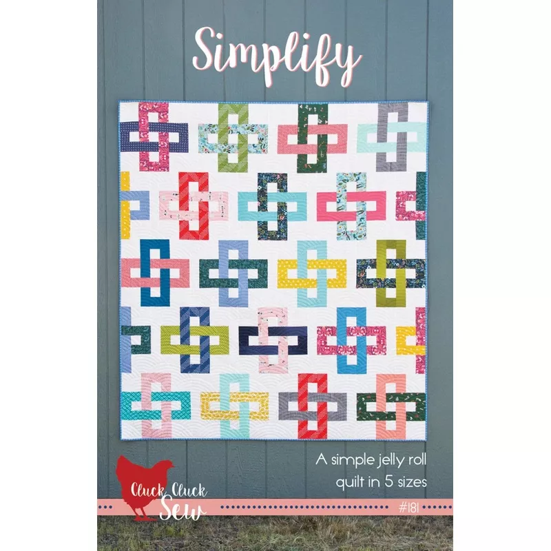 simplify-quilt-pattern-by-cluck-cluck-sew-5-sizes-incl Simplify Quilt Pattern by Cluck Cluck Sew-5 Sizes Incl.