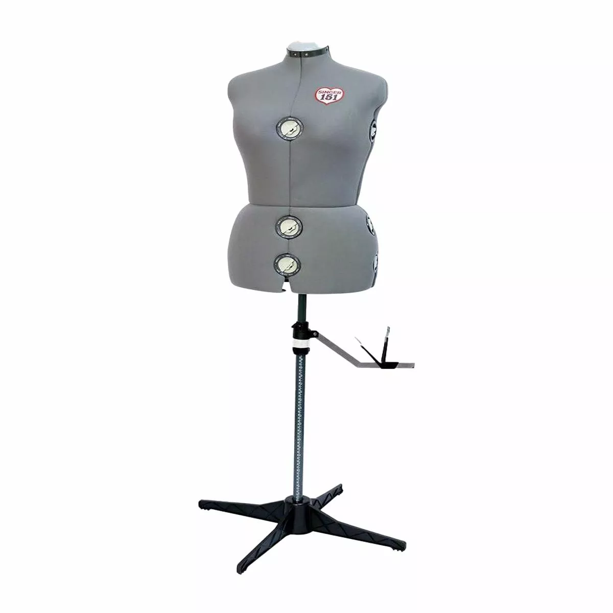 singer-gray-medium-large-dress-form-df151ml-gr Singer Gray Medium/Large Dress Form DF151ML_GR