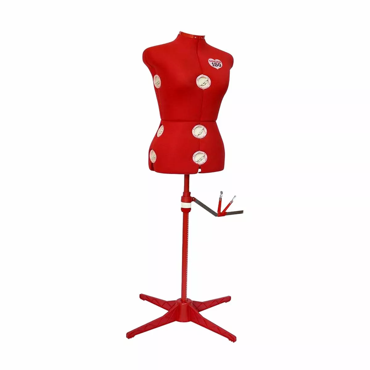 Singer Red Small/Medium Dress Form DF150SM_RD
