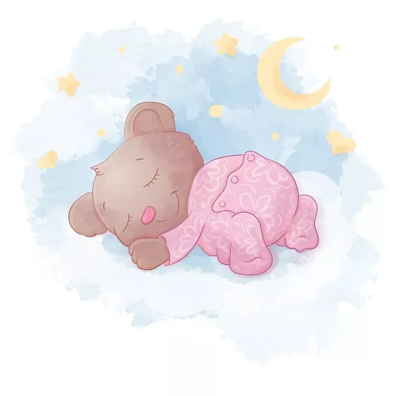 Sleeping In The Sky Fabric Panel