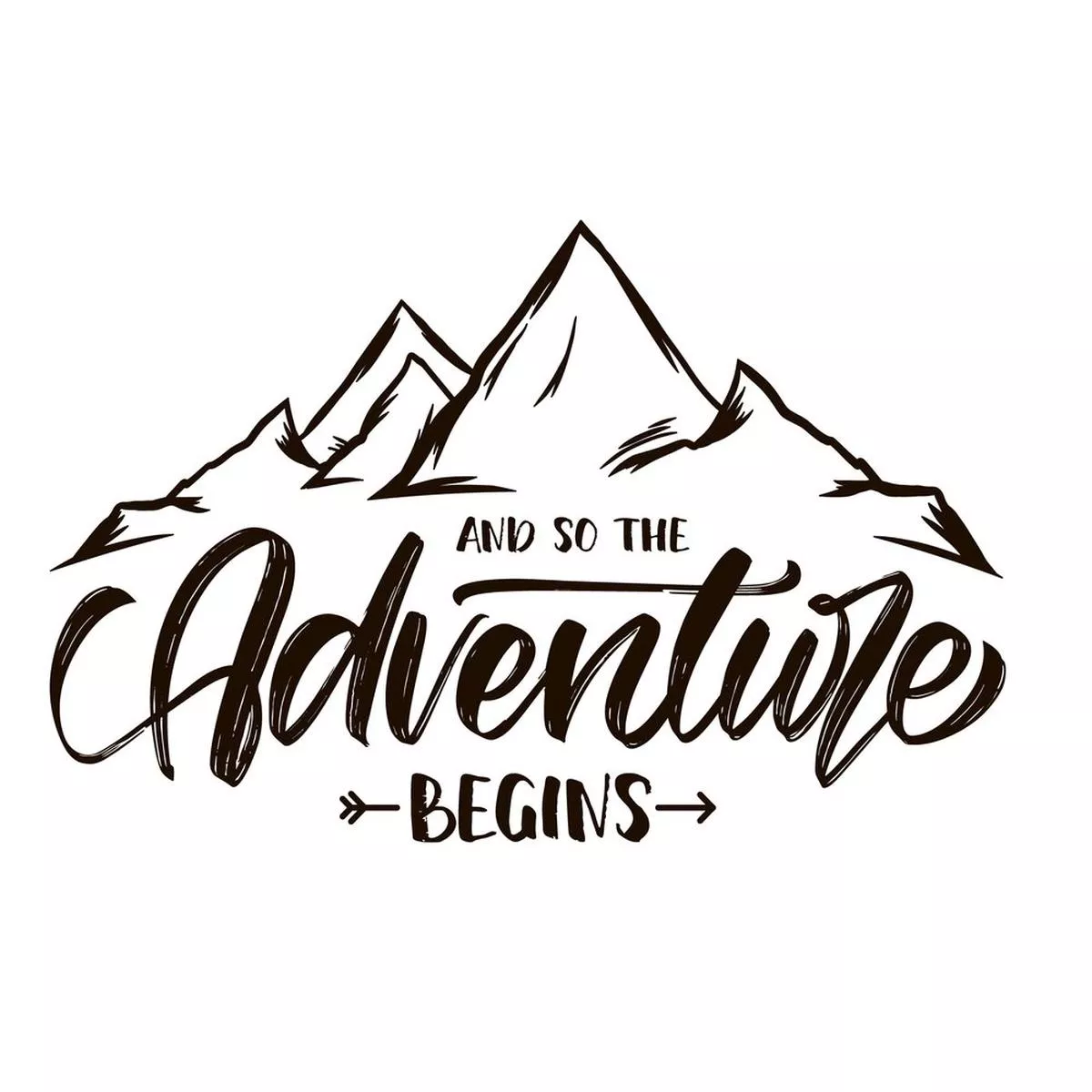 So The Adventure Begins Fabric Panel