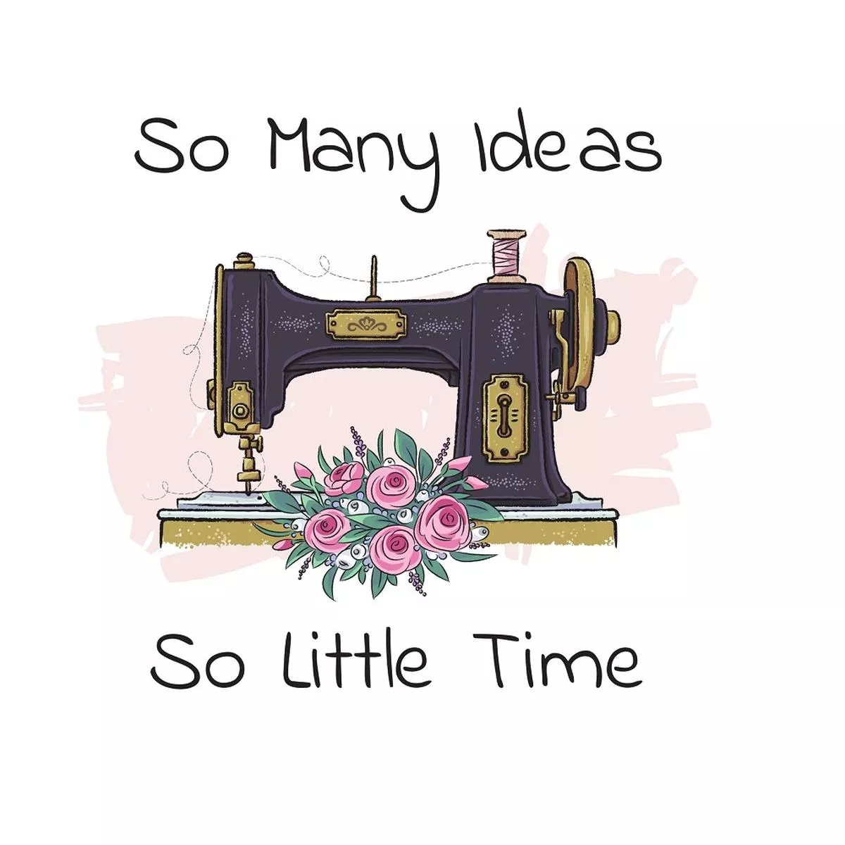 so-many-ideas-fabric-panel-white So Many Ideas Fabric Panel – White