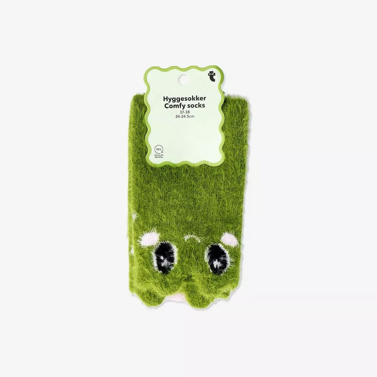 socks-fluffy-frog-size-37-38 Socks Fluffy Frog Size 37/38