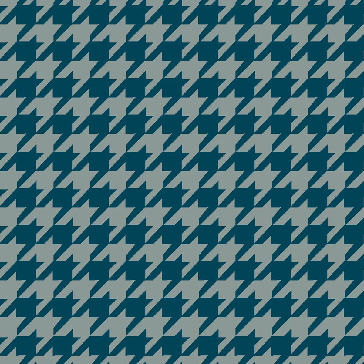 Soft Houndstooth on Drizzle Fabric