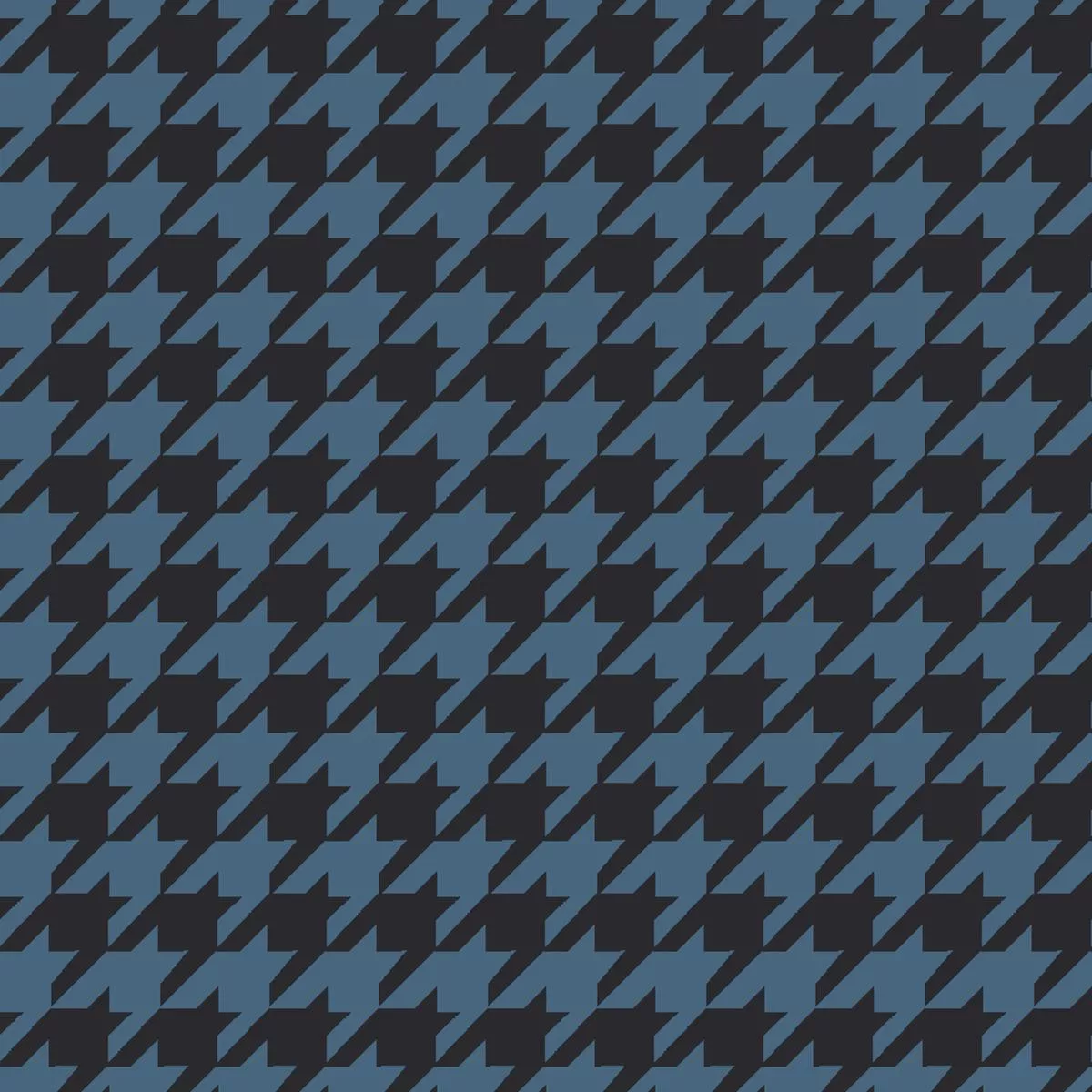 Soft Houndstooth on Slate Fabric