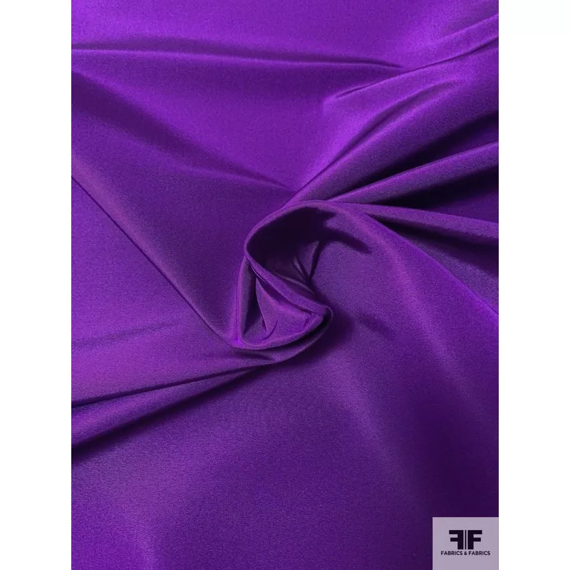 Solid Fine Silk Faille – Purple Violet