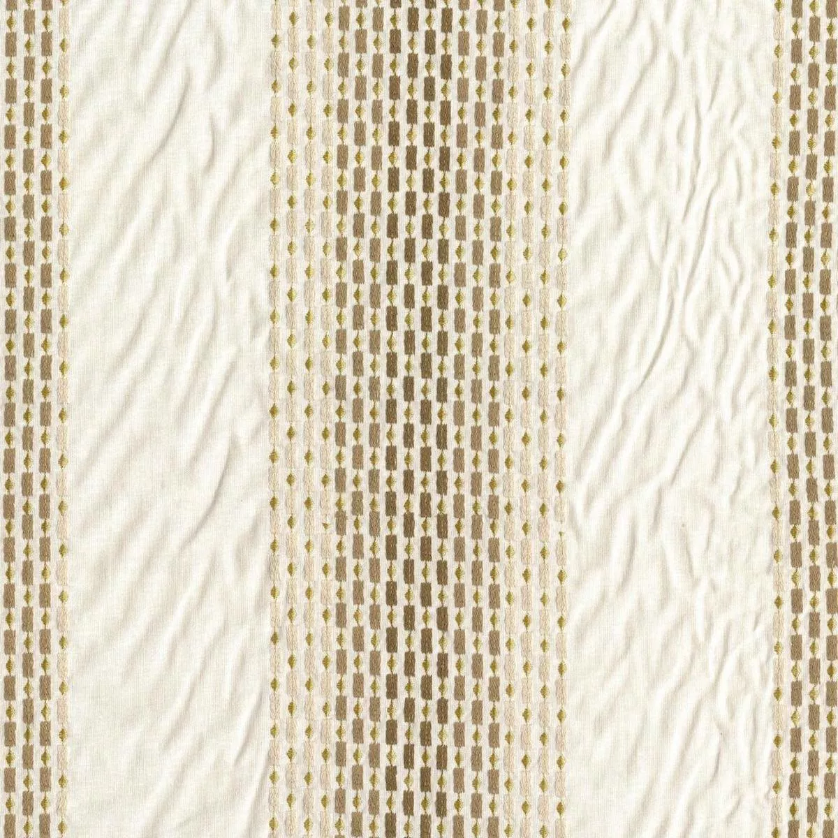 Spangle Stripe -Burnished Gold RM Coco Fabric