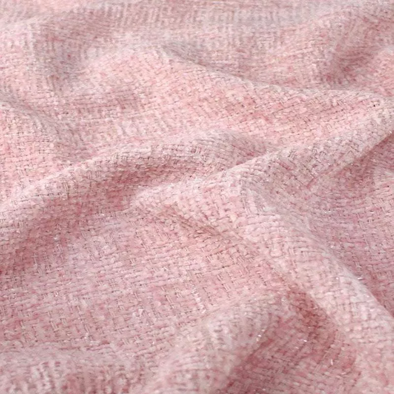 Sparkle Chenille Tweed Pink
