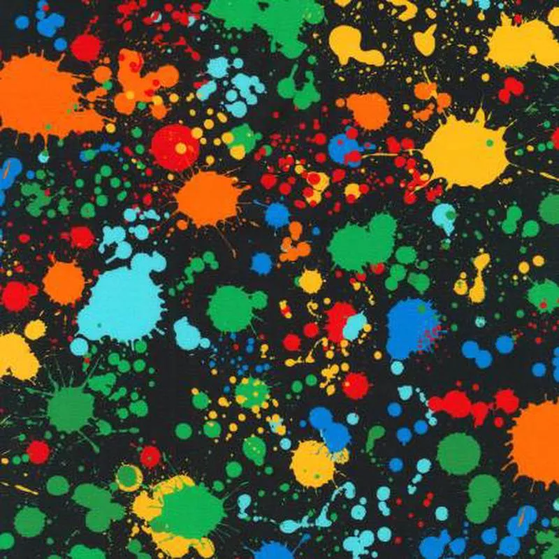 Splatter Wide Black 18147-205
