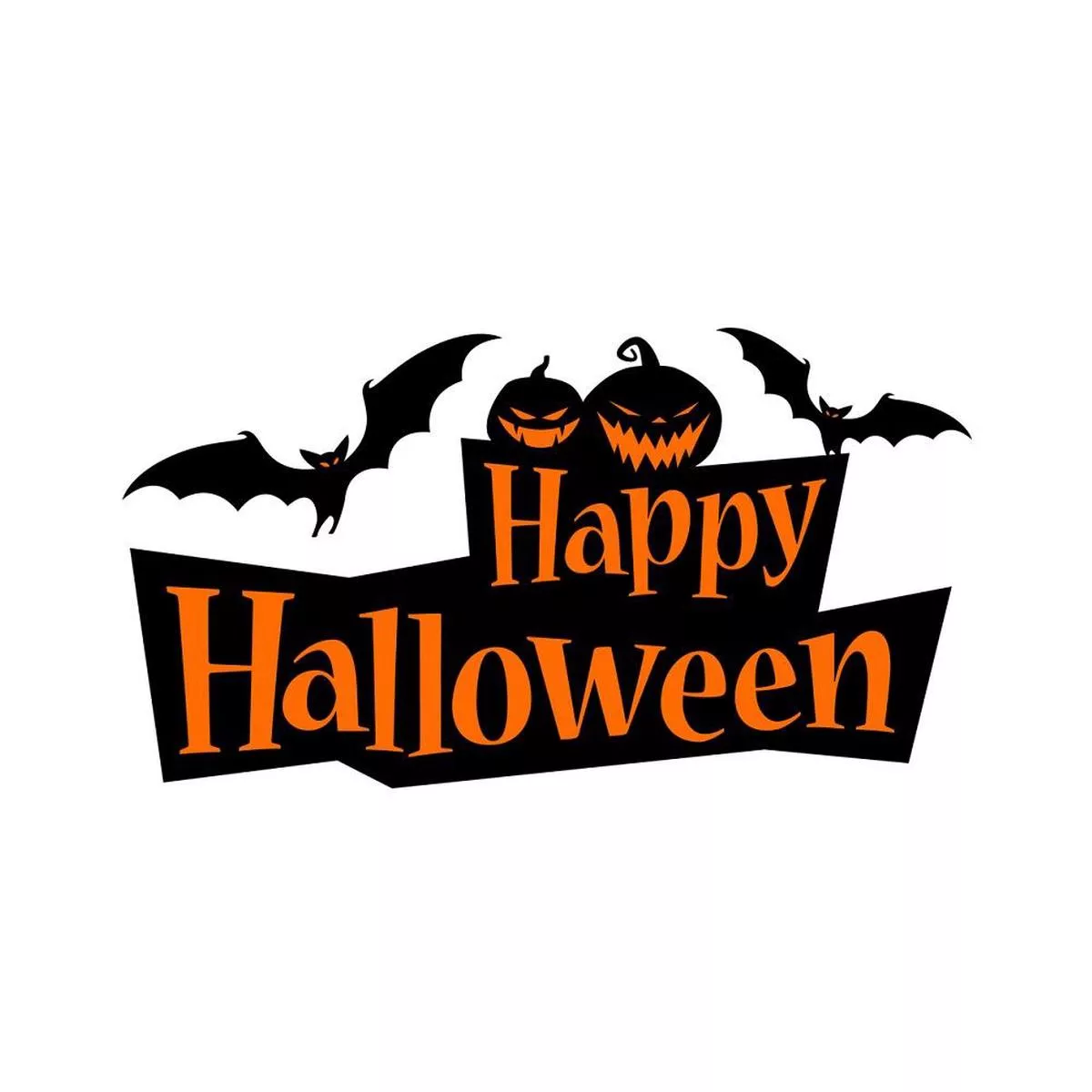 spooky-happy-halloween-fabric-panel Spooky Happy Halloween Fabric Panel