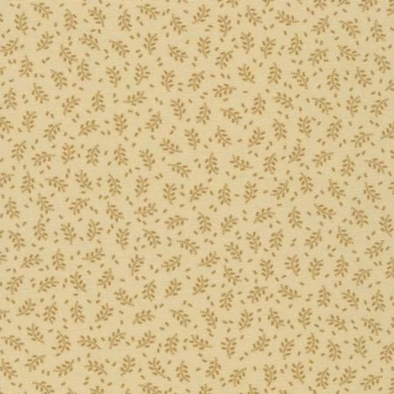 Sprigs Mushroom Fabric