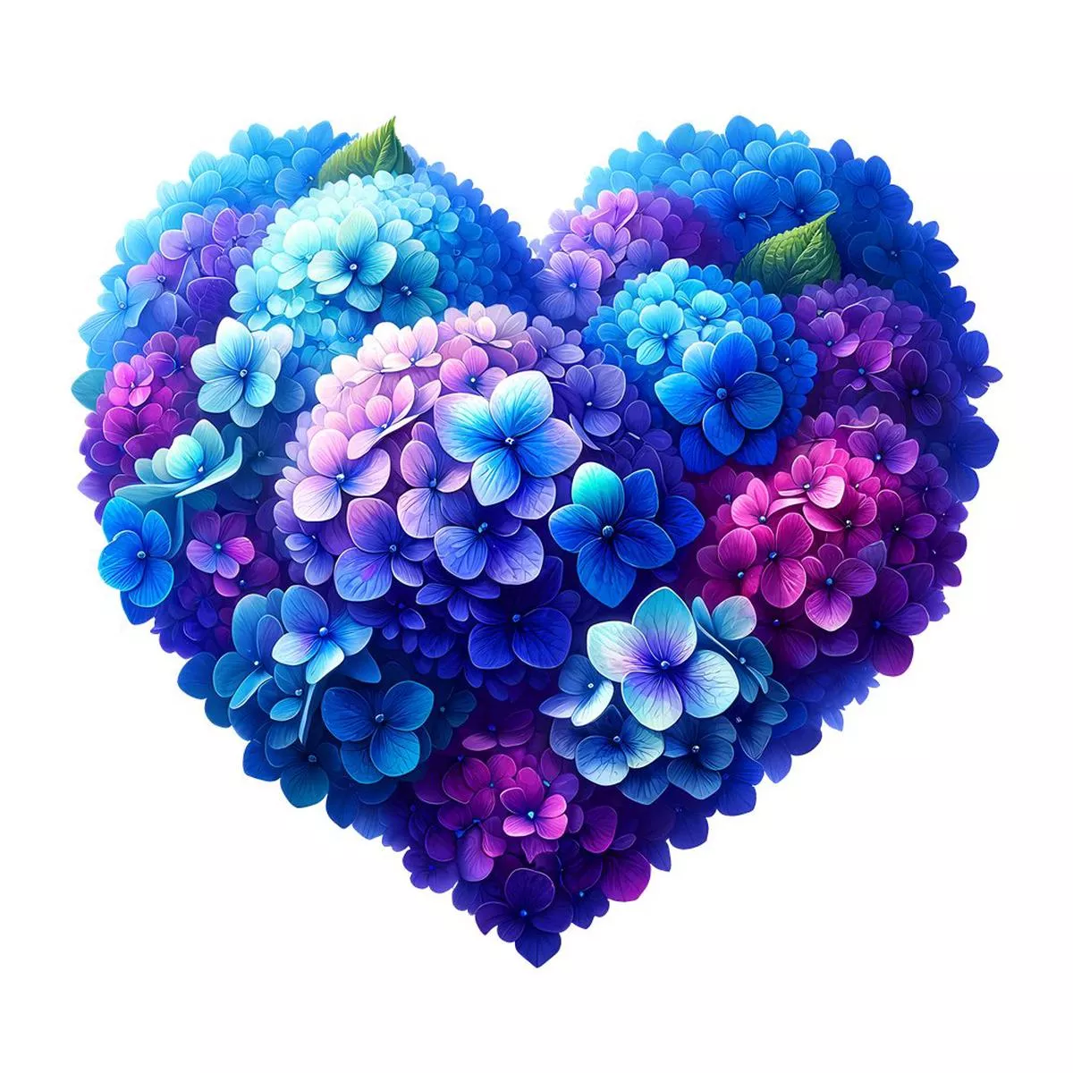 spring-heart-flowers-9-fabric-panel Spring Heart Flowers #9 Fabric Panel