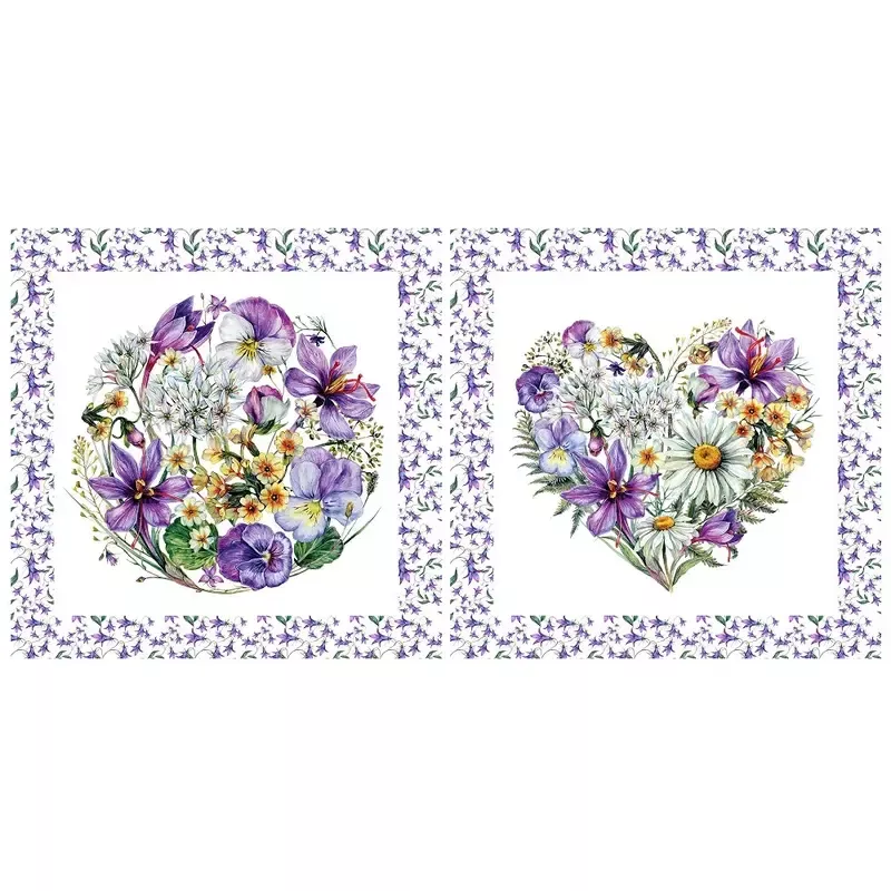 spring-wildflower-pillow-panel Spring Wildflower Pillow Panel