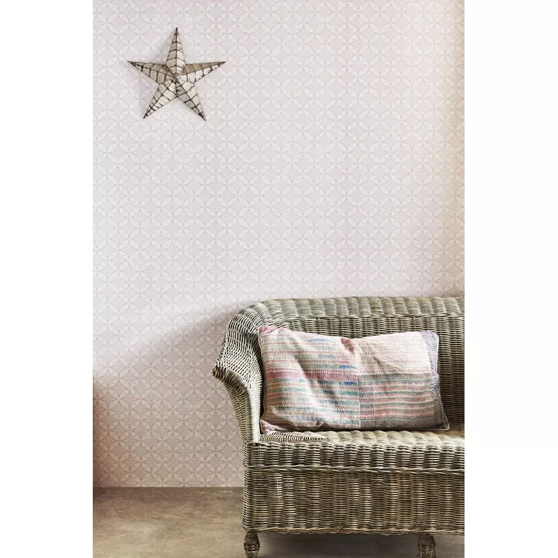 star-tile-pink-wallcovering Star Tile – Pink Wallcovering