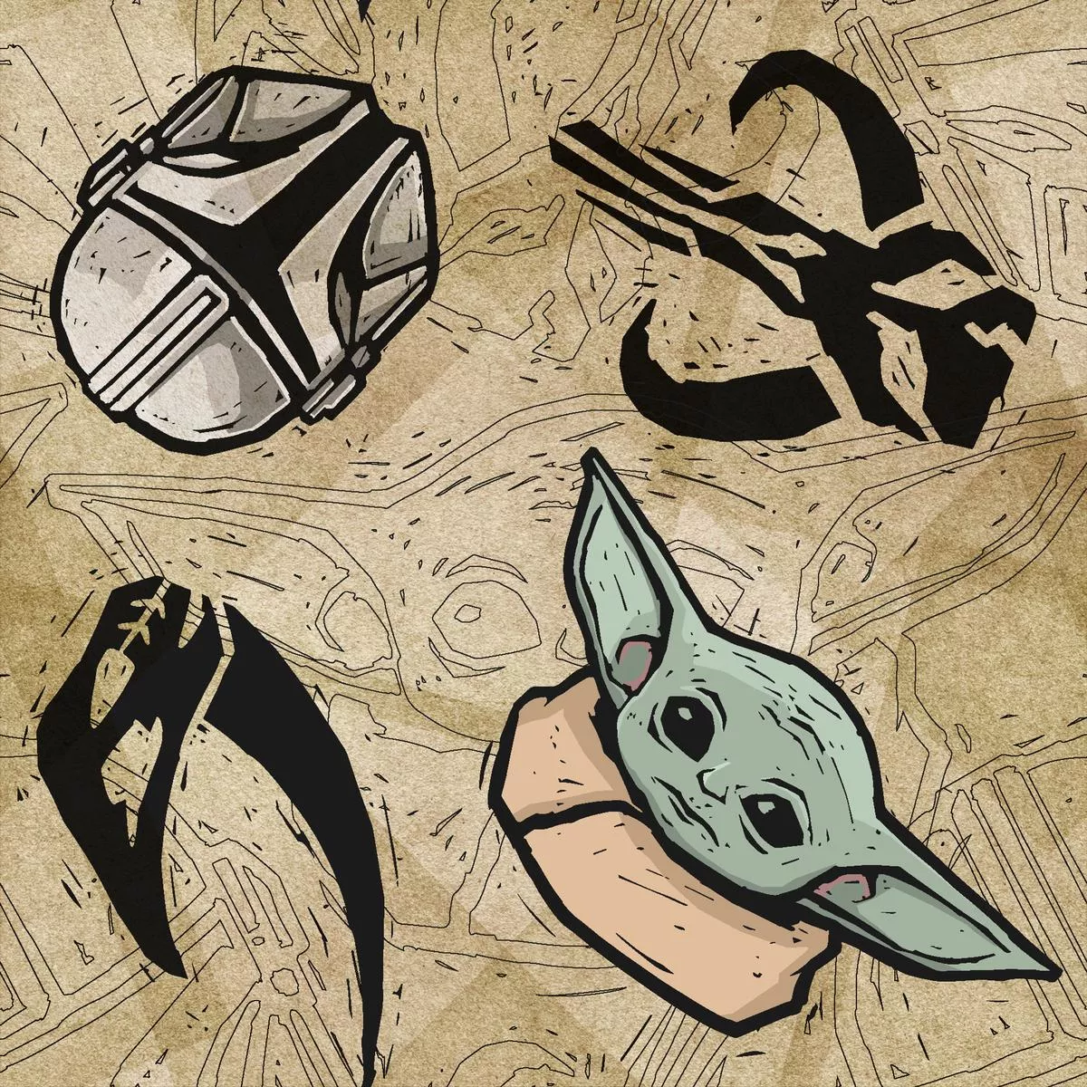 STAR WARS Character Icons Collection