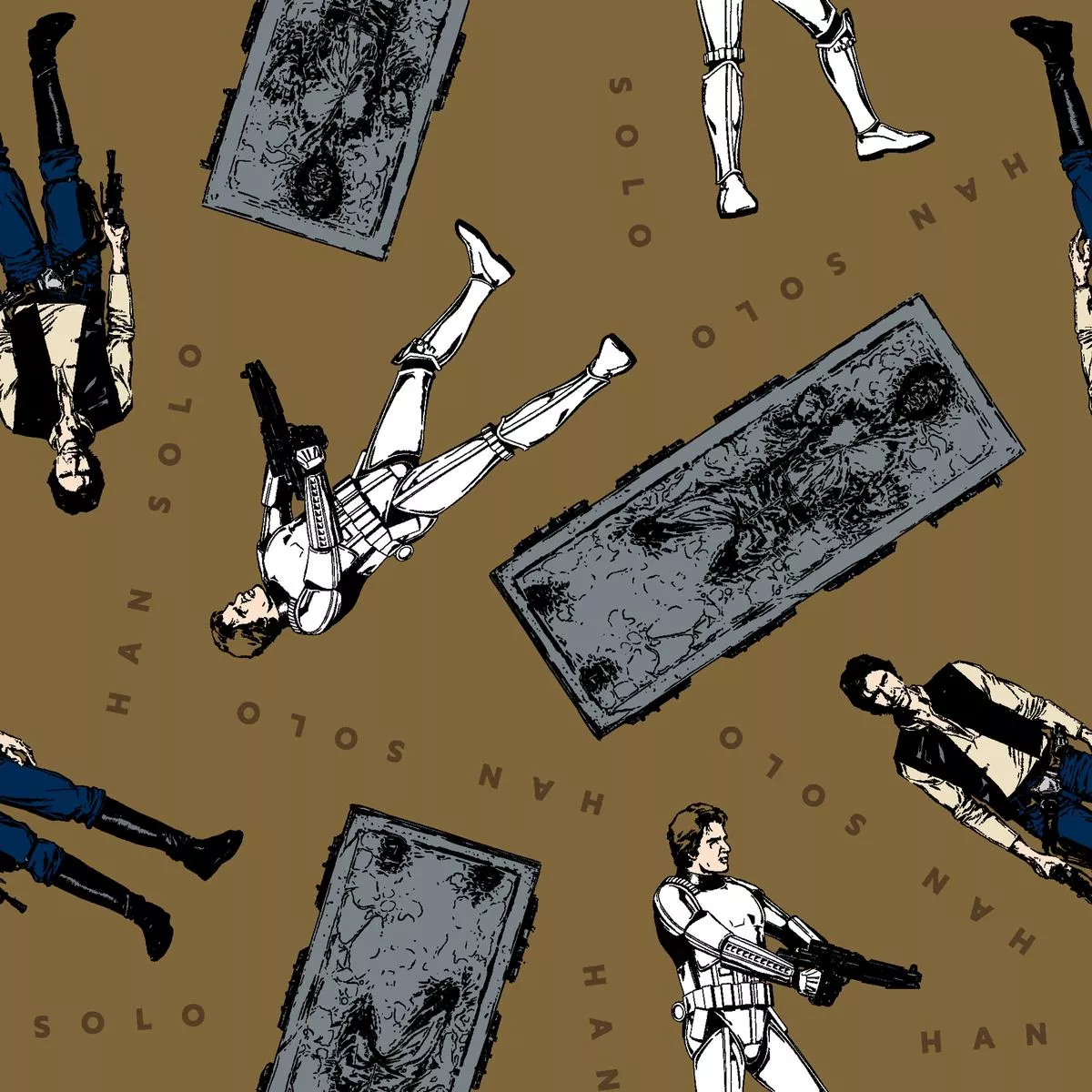 STAR WARS Han Solo Toss on Brown