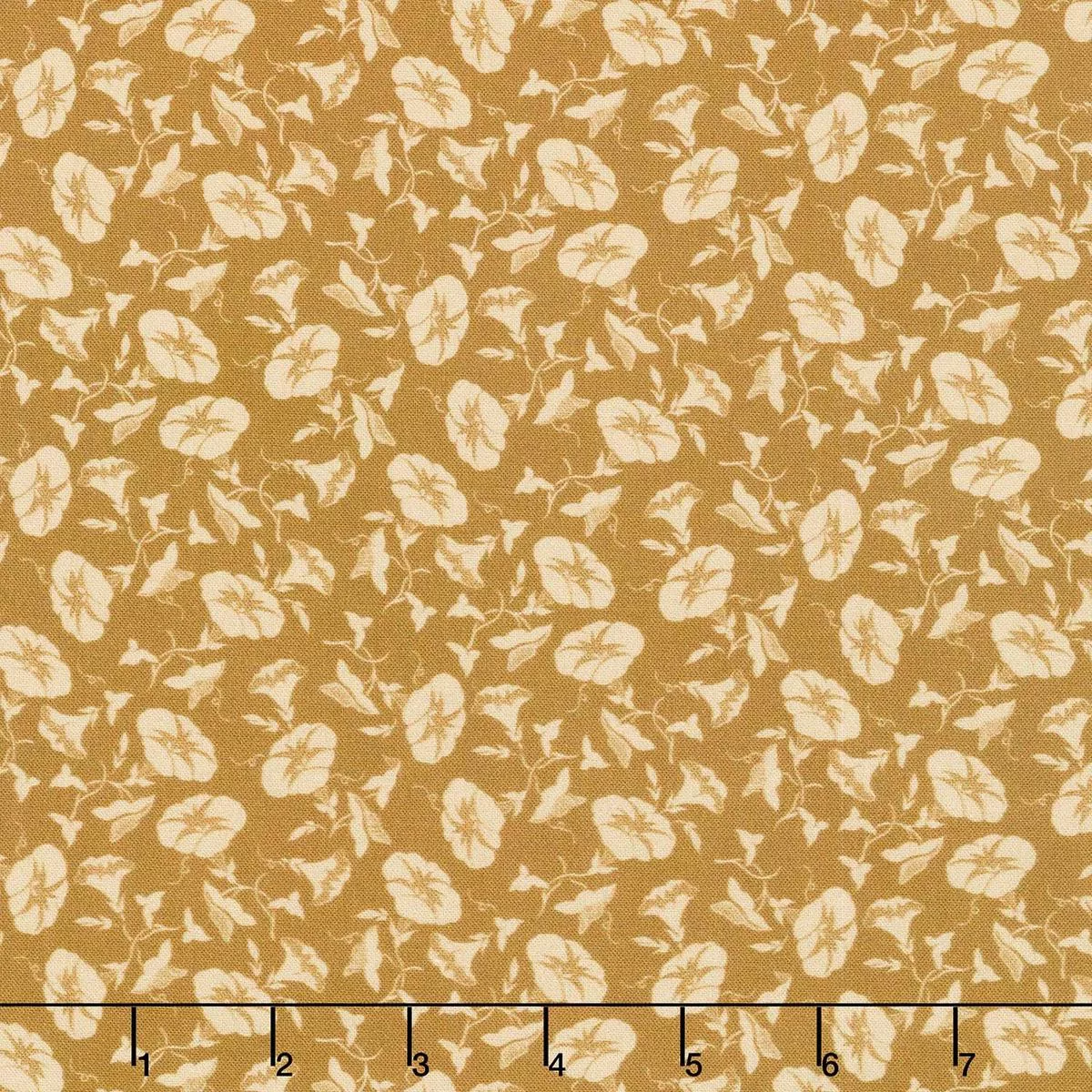 Starfall – Moon Flower Gold Yardage