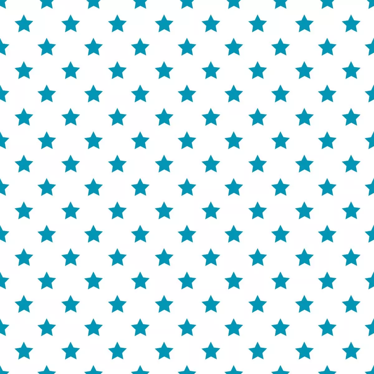 stars-basics-fabric-cerulean-blue-on-white Stars Basics Fabric – Cerulean Blue on White