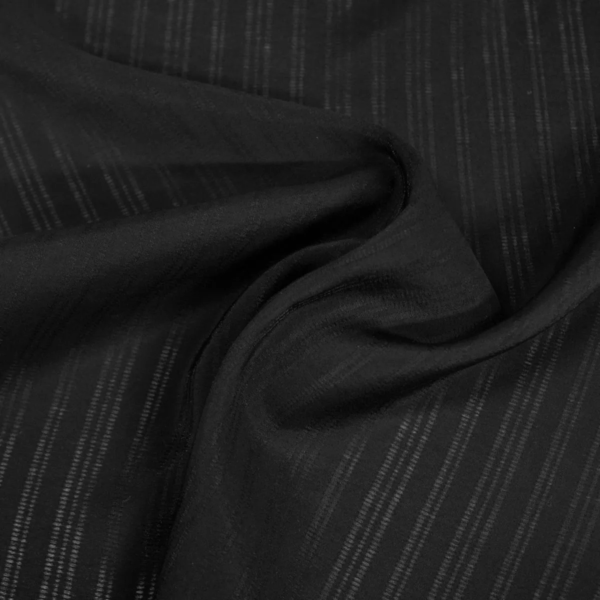 stene-black-warn-striped-viscose-blend-fabric Stene Black Warn Striped Viscose Blend Fabric