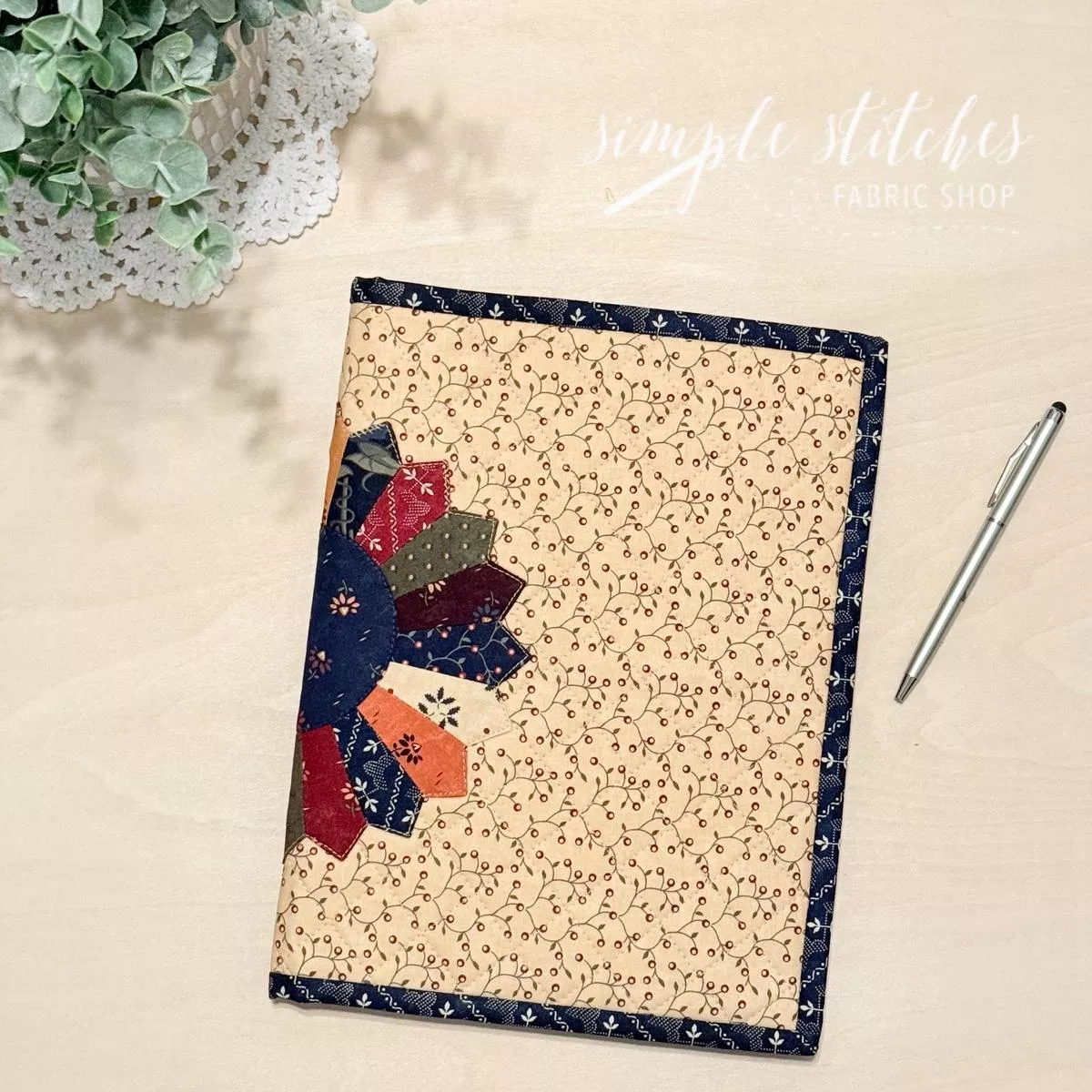stitch-scribble-notebook-cover-kit-wheatland Stitch & Scribble Notebook Cover Kit -Wheatland