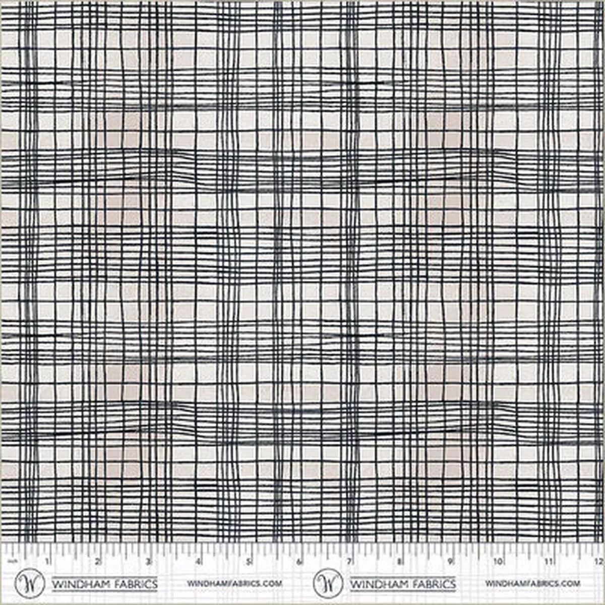 String Theory Plaid Cosmic Web Cotton 43/44 Fabric Per Yard