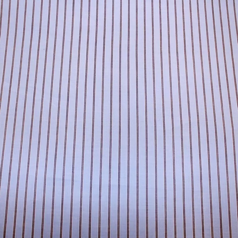 Striped Cotton Shirting – Blue/Navy