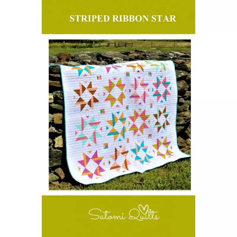 striped-ribbon-star Striped Ribbon Star