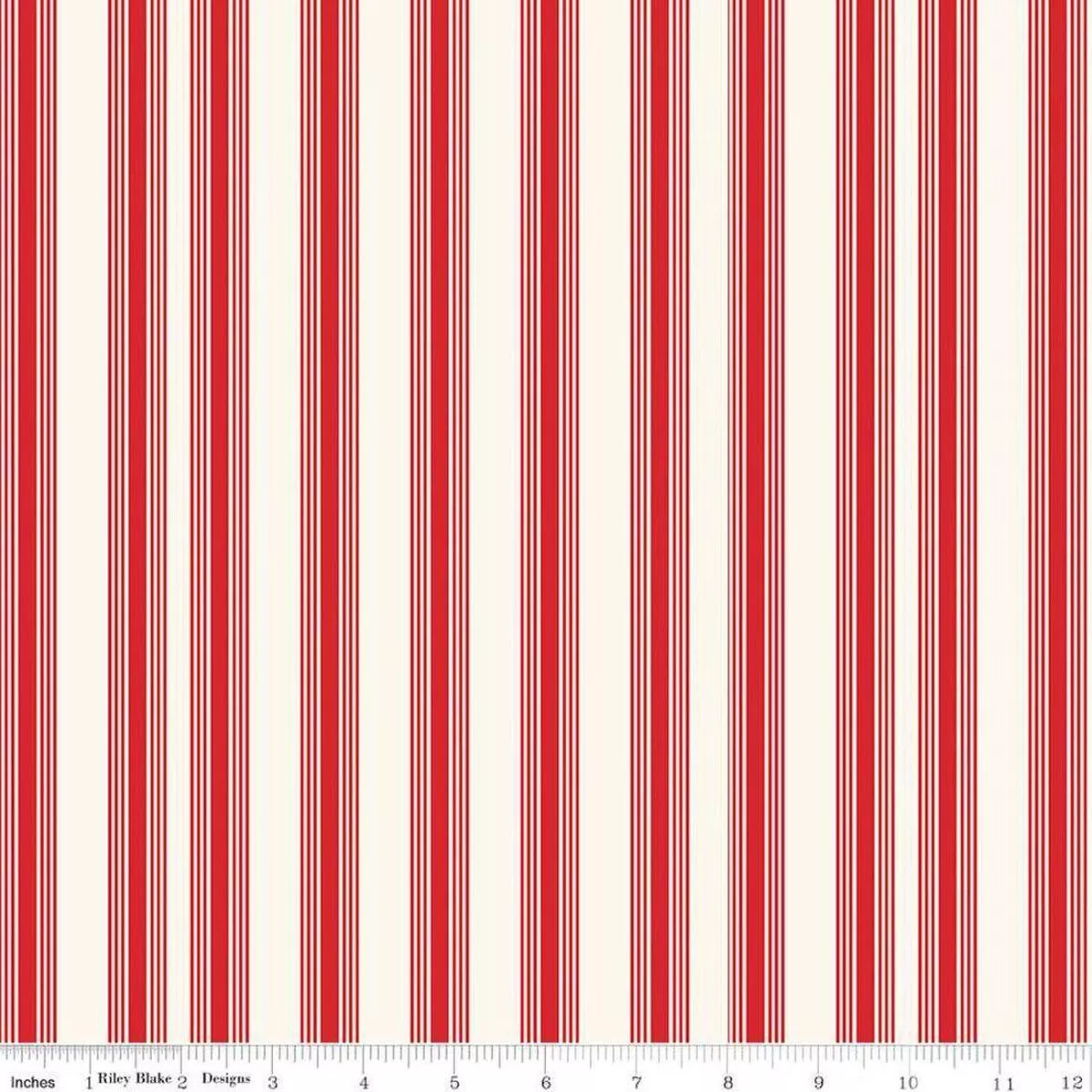 Stripes Red by My Mind’s Eye