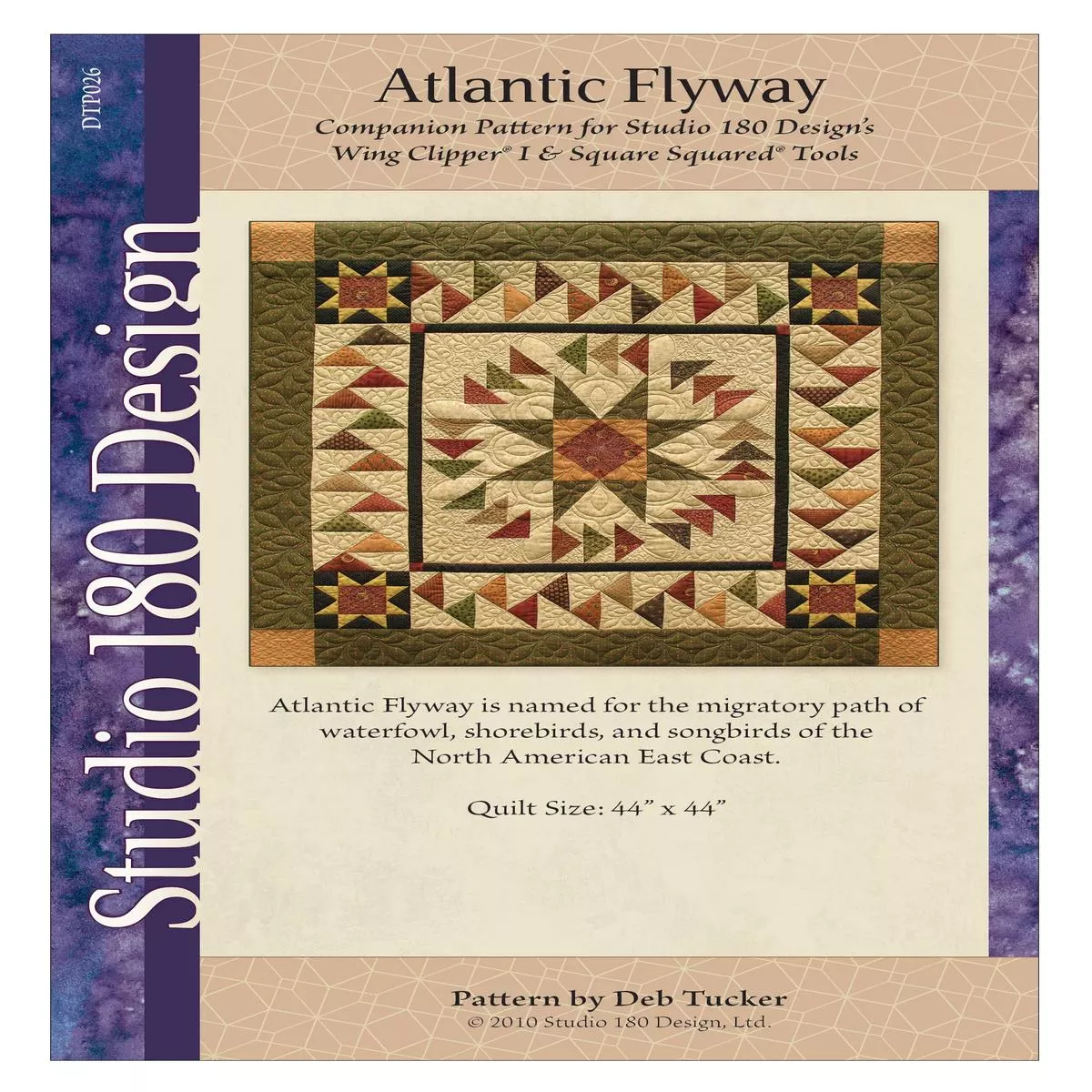Studio 180 Design Atlantic Flyway Quilting Pattern DTP026