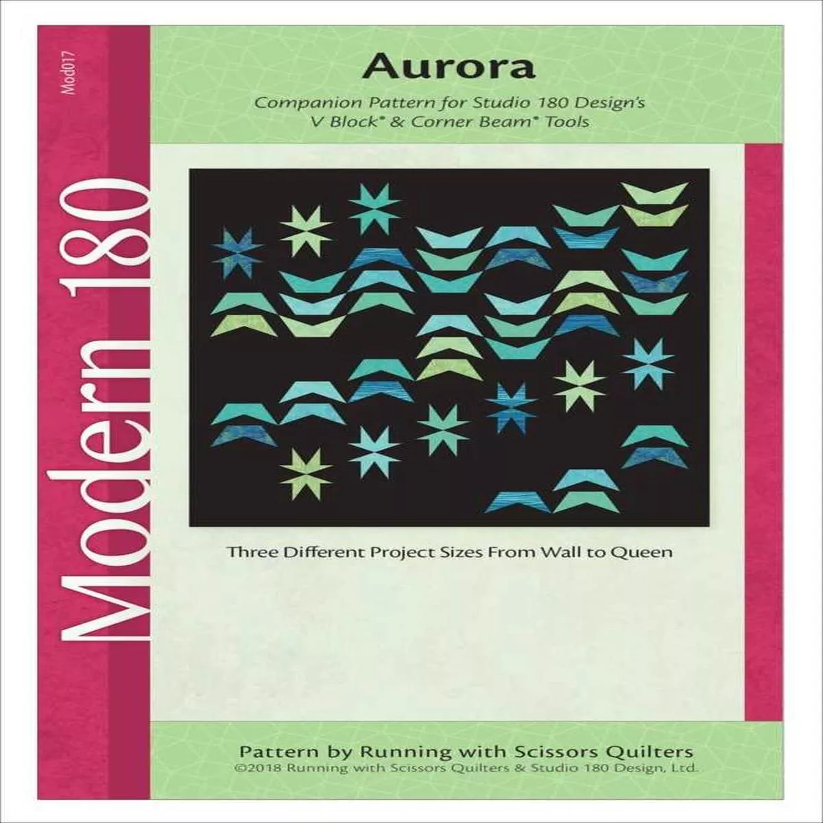 studio-180-design-aurora-quilting-pattern-mod017 Studio 180 Design Aurora Quilting Pattern MOD017