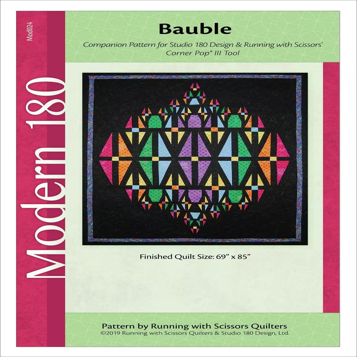 studio-180-design-bauble-quilting-pattern-mod024 Studio 180 Design Bauble Quilting Pattern MOD024