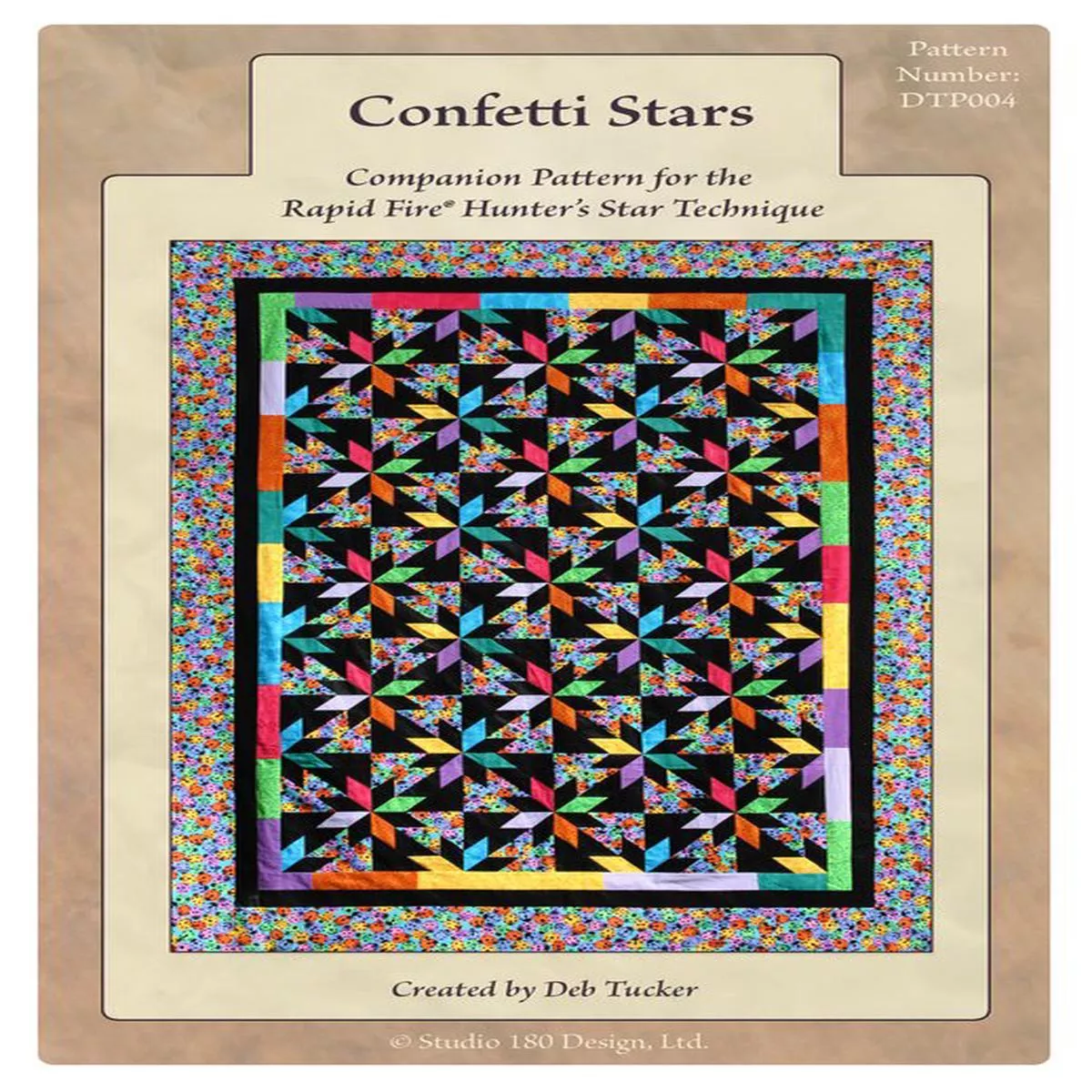 Studio 180 Design Confetti Stars Companion Pattern