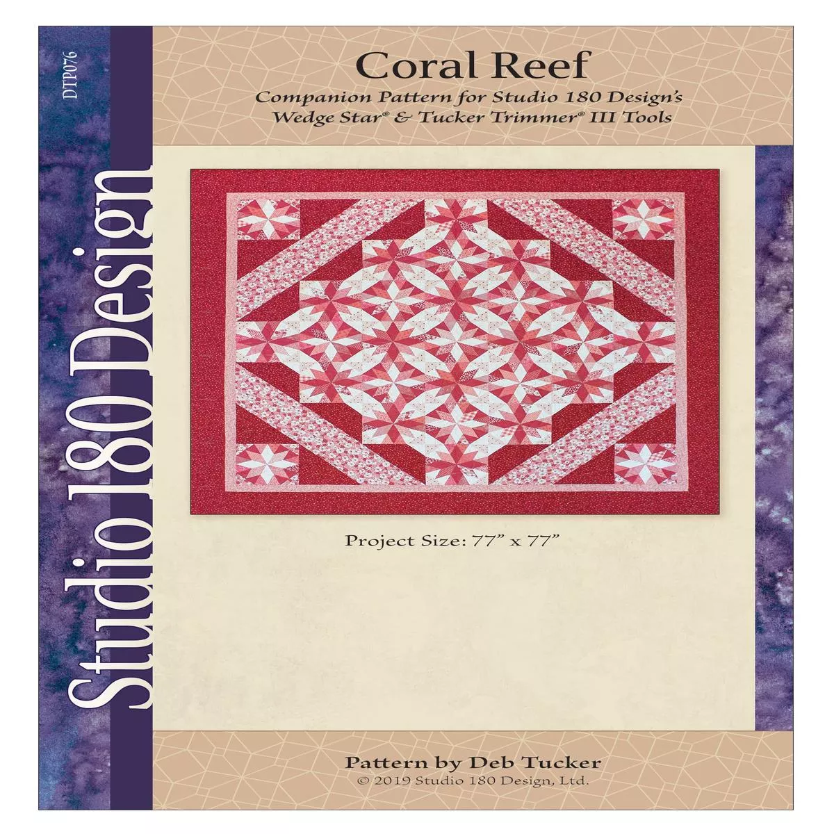studio-180-design-coral-reef-quilting-pattern-dtp076 Studio 180 Design Coral Reef Quilting Pattern DTP076