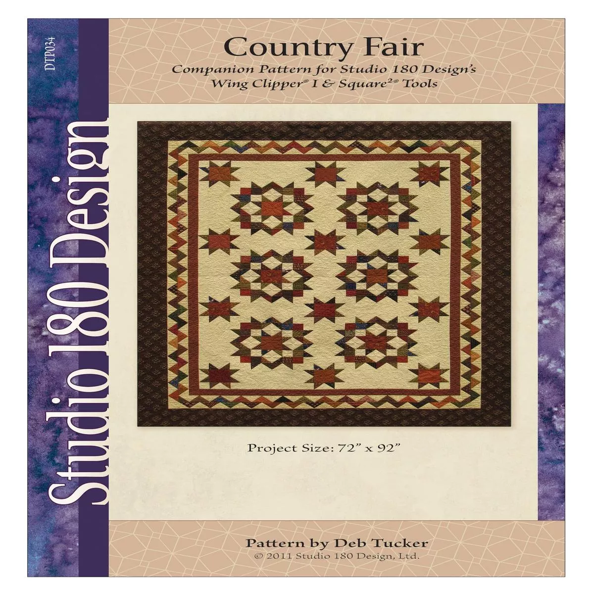 Studio 180 Design Country Fair Quilting Pattern DTP034