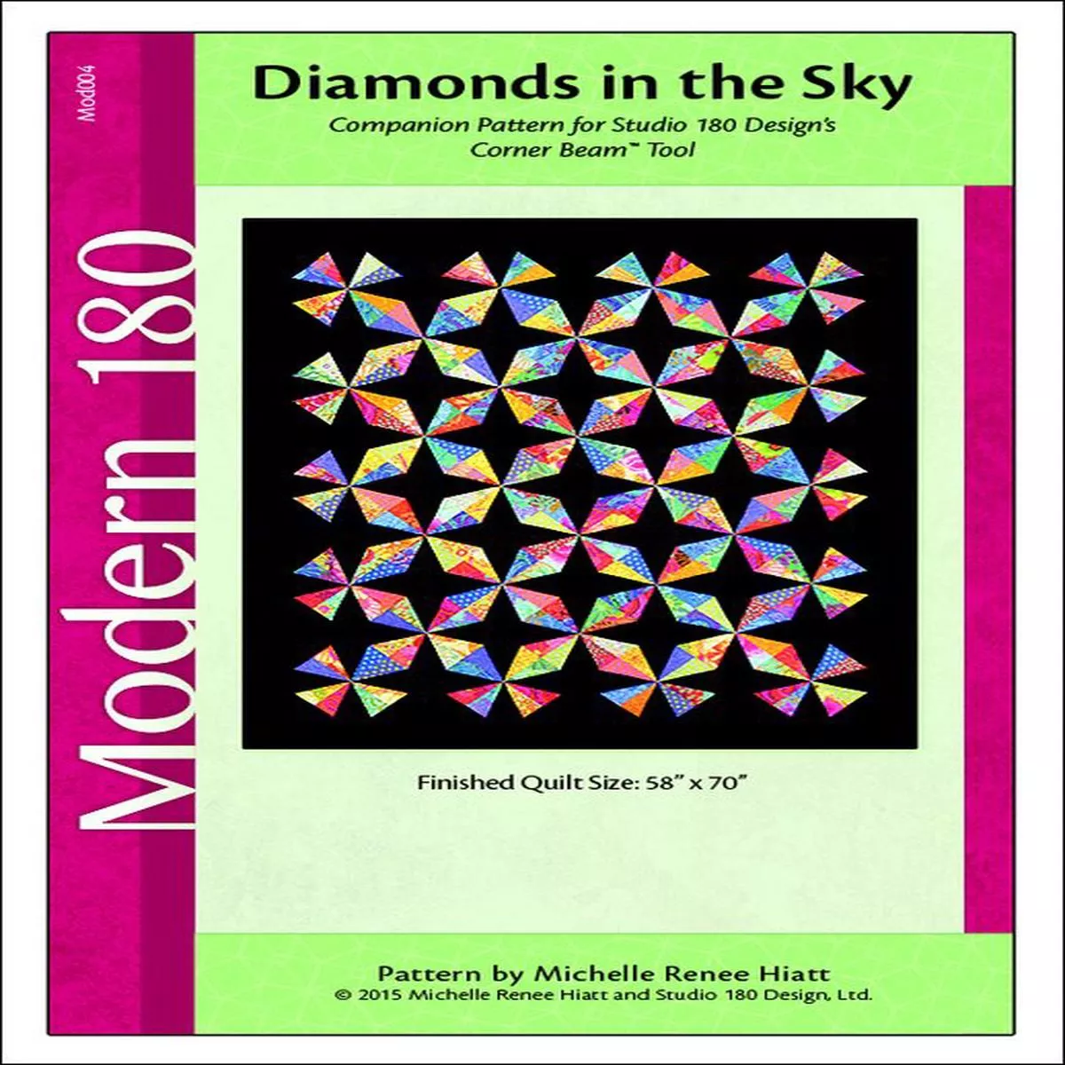 studio-180-design-diamonds-in-sky-quilting-pattern-mod004 Studio 180 Design Diamonds in the Sky Quilting Pattern MOD004