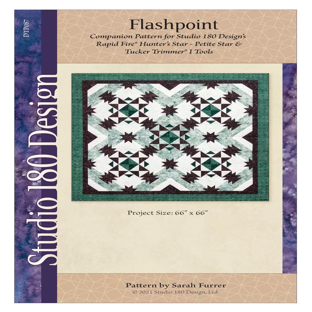 studio-180-design-flashpoint-quilting-pattern-dtp087 Studio 180 Design Flashpoint Quilting Pattern DTP087