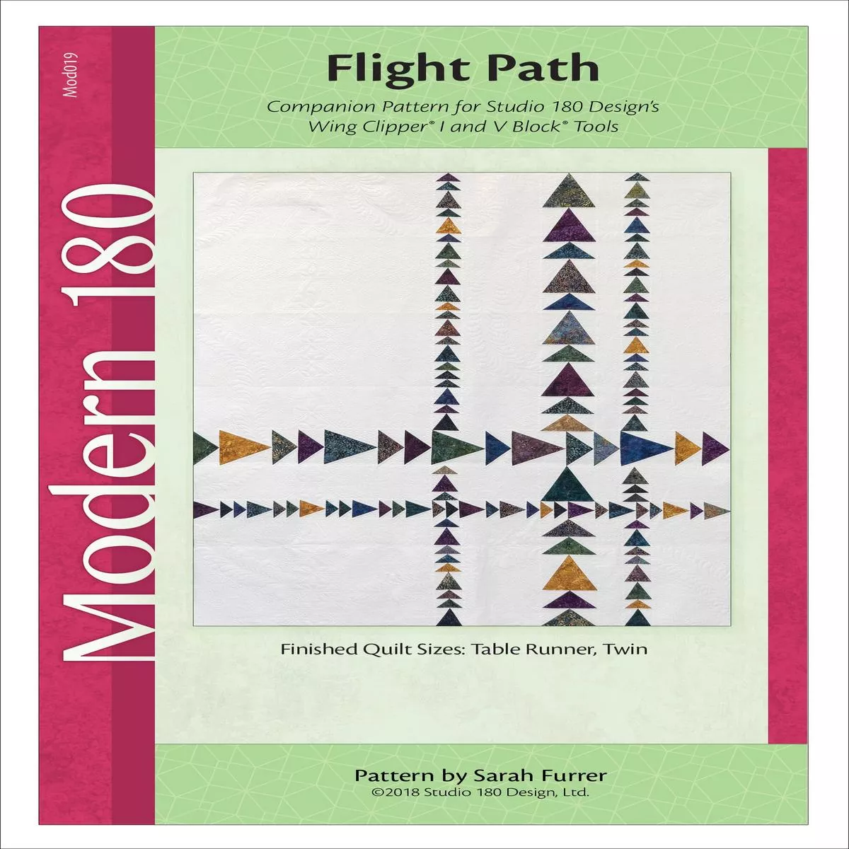 Studio 180 Design Flight Path Quilting Pattern MOD019