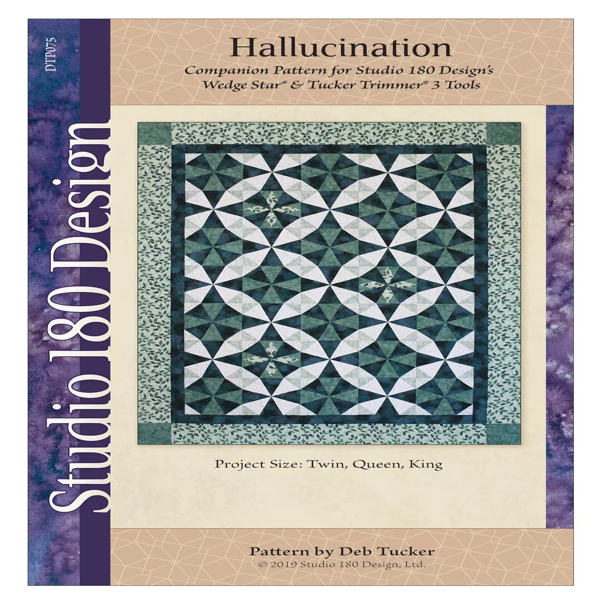 studio-180-design-hallucination-quilting-pattern-dtp075 Studio 180 Design Hallucination Quilting Pattern DTP075