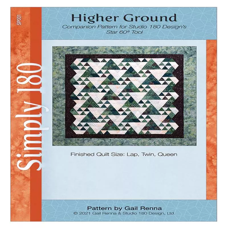 Studio 180 Design Higher Ground Quilting Pattern SP001
