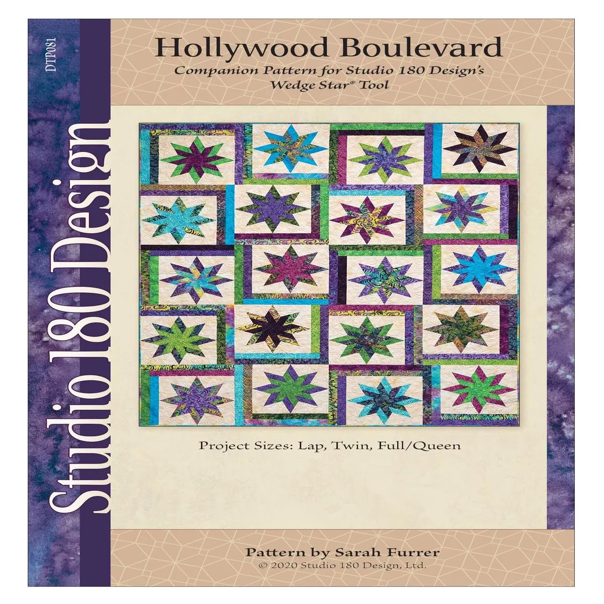 Studio 180 Design Hollywood Boulevard Quilting Pattern DTP081