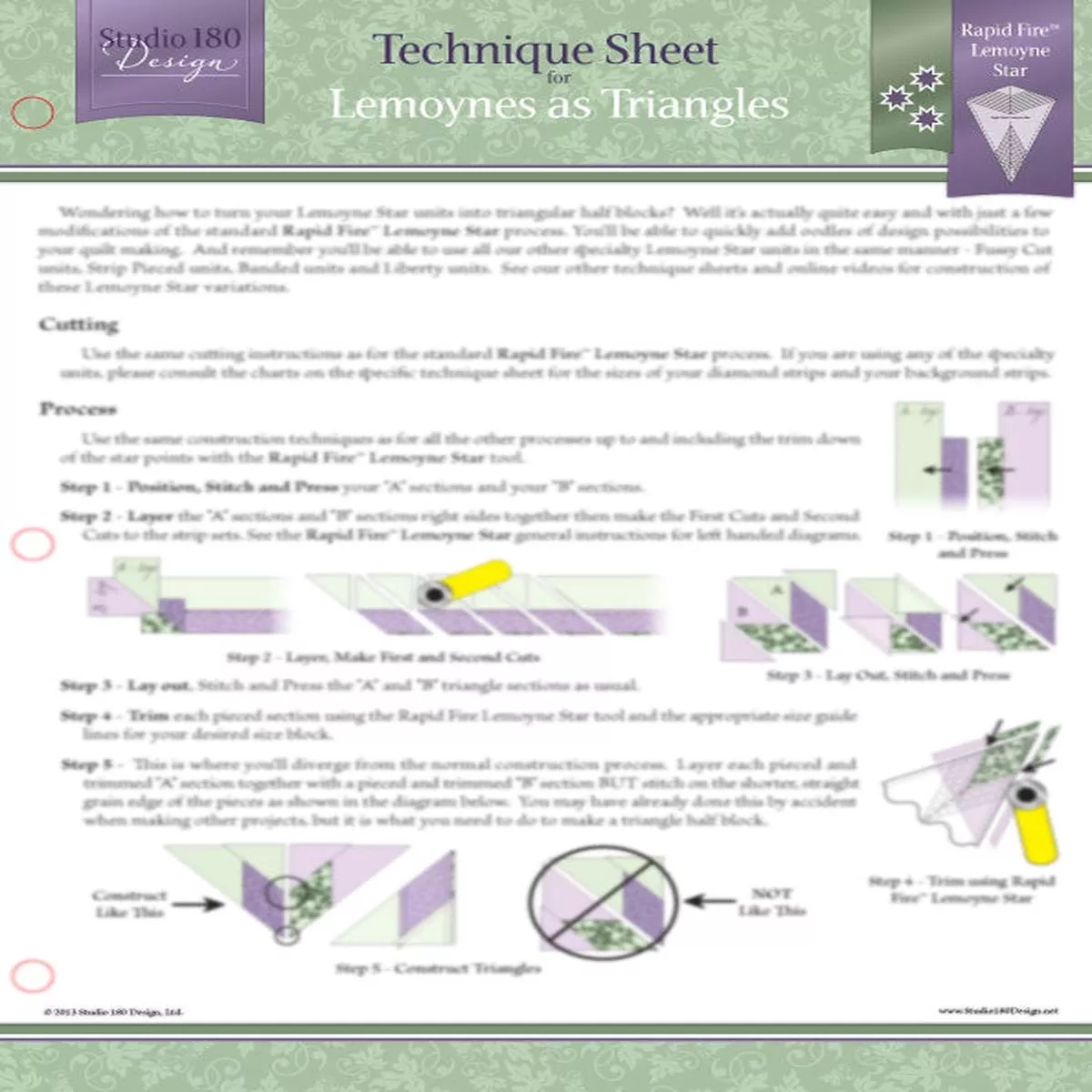 studio-180-design-lemoynes-as-triangles-technique-sheet-dtec08 Studio 180 Design Lemoynes as Triangles Technique Sheet DTEC08
