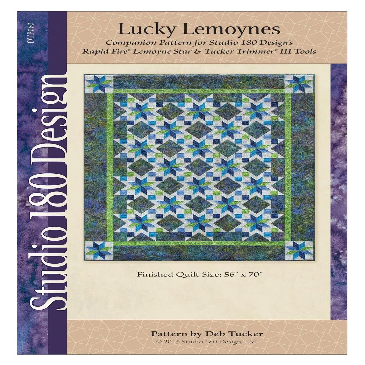 studio-180-design-lucky-lemoynes-quilting-pattern-dtp060 Studio 180 Design Lucky Lemoynes Quilting Pattern DTP060