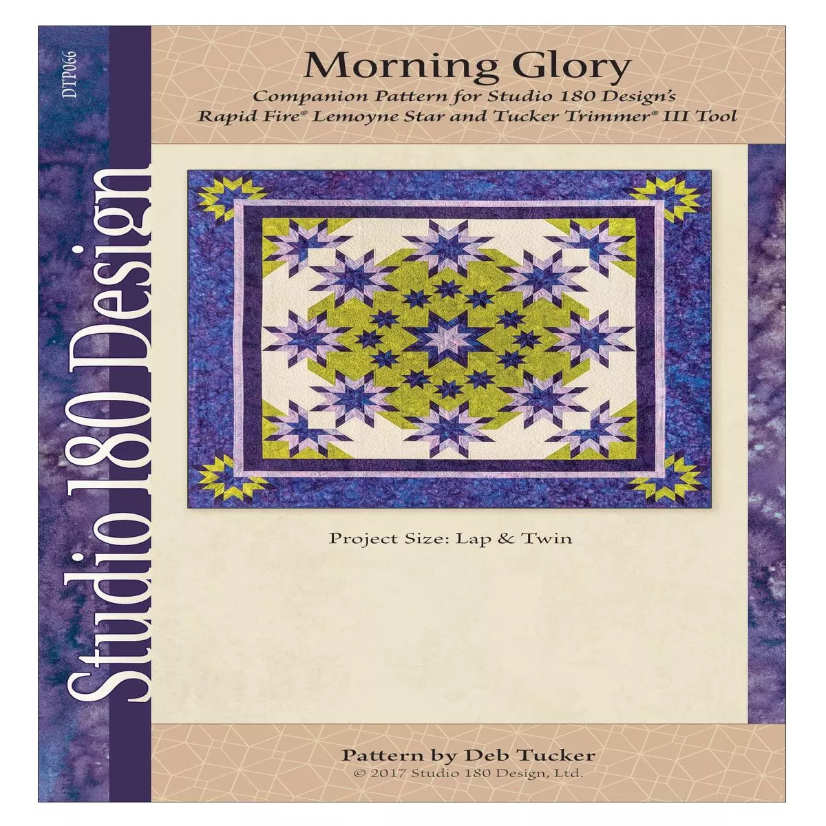 studio-180-design-morning-glory-quilting-pattern-dtp066 Studio 180 Design Morning Glory Quilting Pattern DTP066